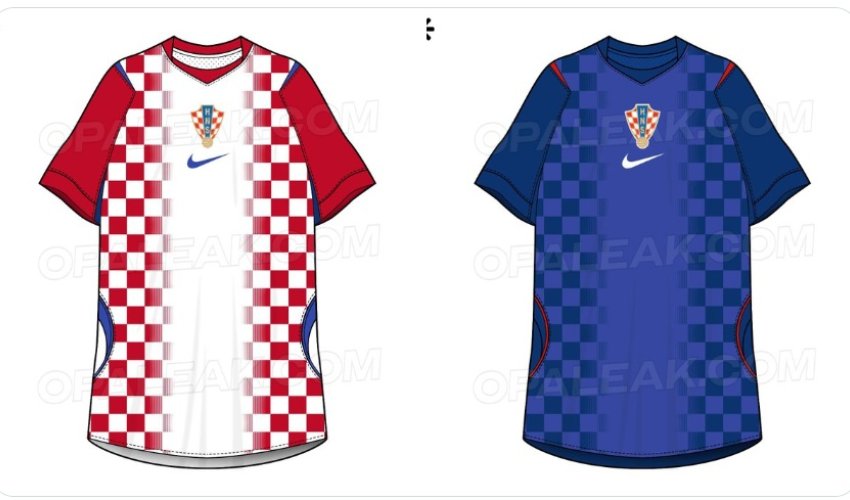 Ovo je novi dres hrvatske nogometne reprezentacije
