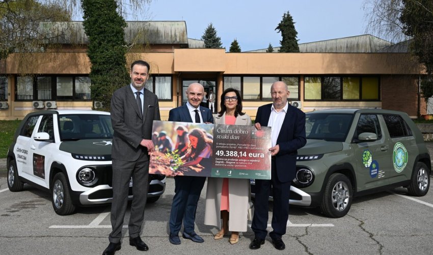 PBZ grupa donirala gotovo 50.000 eura Centru za pružanje usluga u zajednici Zagreb - Dugave