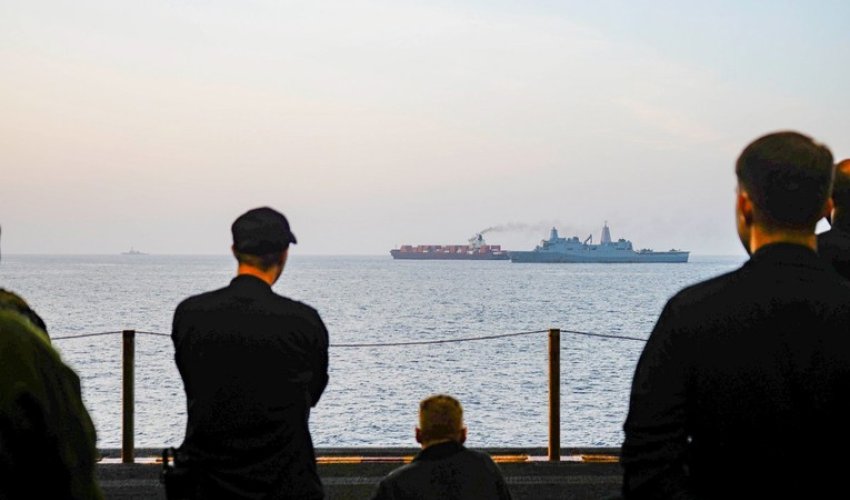 Rasplamsao se rat, Amerikanci uništavaju iranske brodove
