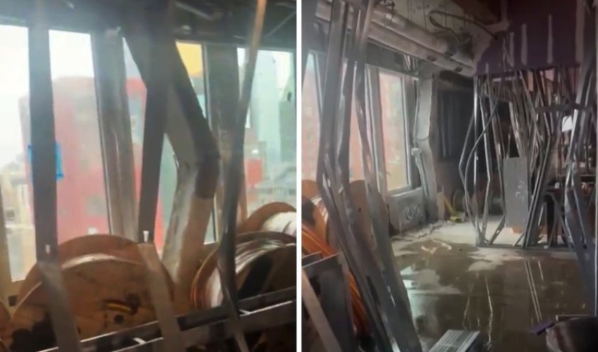 Opasnost na Manhattanu: Savili se nosivi stupovi u neboderu, prijeti urušavanje zgrade